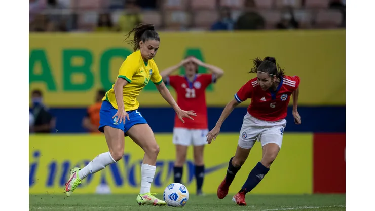 Foto: Thais Magalhães/CBF | Brasil x Chile