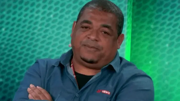 Foto: ( Reprodução/Jovem Pan) - Vampeta não gostou da postura de Fernando Diniz na coletiva pós-jogo do Fluminense