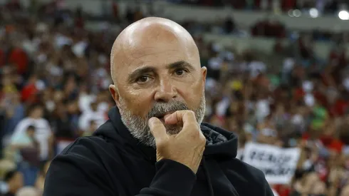 Sampaoli, técnico do Flamengo – Wagner Meier/Getty Images)