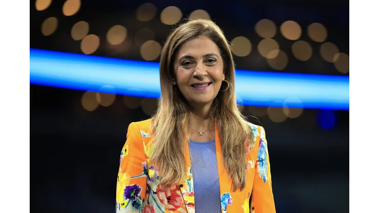 Leila Pereira, presidente do Palmeiras - Foto: Ettore Chiereguini/AGIF