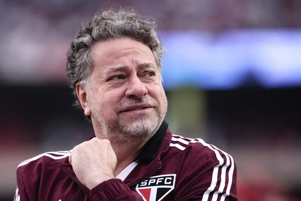 Julio Casares, presidente do São Paulo – Foto: Ettore Chiereguini/AGIF