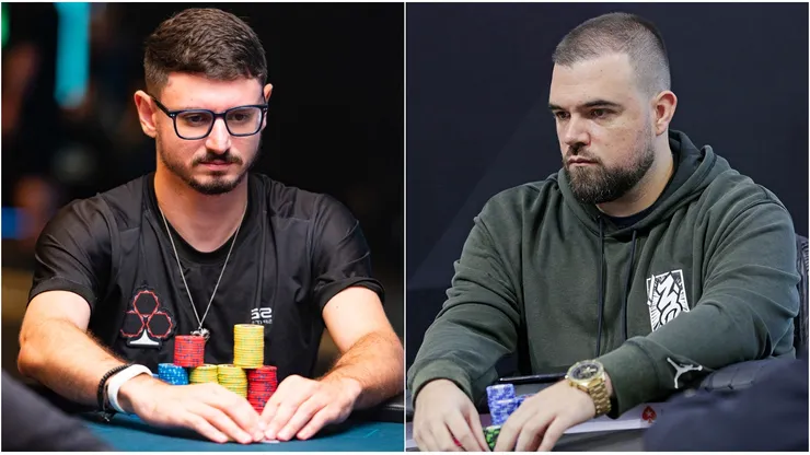 Allan Mello e Pedro Padilha representam o Brasil em ranking de Poker Online (Fotos: Joe Giron/PokerStars e Luis Bertazini/BSOP)