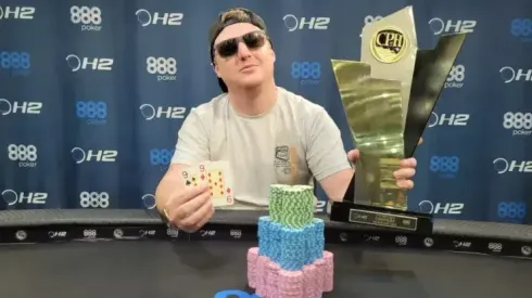 Dilermando Bianchini venceu a 2º etapa do Campeonato Paulista de Poker (Foto: Divulgação/CPH)