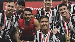 Junior Alonso após o título de 2021. Foto: Pedro Souza / Atlético-MG