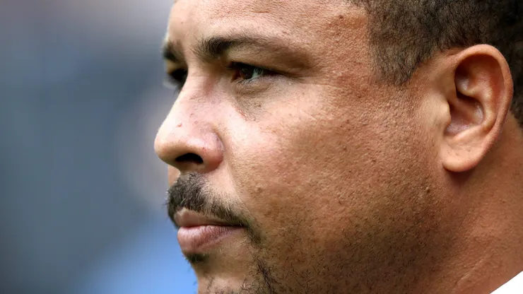 MOSCOW, RUSSIA - JUNE 14: Former Brazilian player Ronaldo looks on prior tothe 2018 FIFA World Cup Russia Group A match between Russia and Saudi Arabia at Luzhniki Stadium on June 14, 2018 in Moscow, Russia. (Photo by Ryan Pierse/Getty Images)