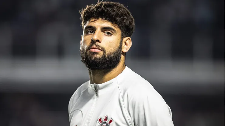 SP - SANTOS - 21/06/2023 - BRASILEIRO A 2023, SANTOS X CORINTHIANS - Yuri Alberto jogador do Corinthians durante partida contra o Santos no estadio Vila Belmiro pelo campeonato BRASILEIRO A 2023. Foto: Abner Dourado/AGIF
