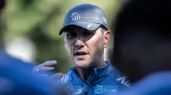 Foto: Raul Baretta/ Santos FC - Paulo Turra deve fazer alterações no time titular do Peixe na Série A