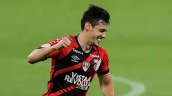 BRASILEIRO A 2020, FLUMINENSE X ATHLETICO-PR - Leo Cittadini jogador do Athletico-PR comemora seu gol durante partida contra o Fluminense no estádio Maracanã pelo campeonato Brasileiro A 2020. Foto: Thiago Ribeiro/AGIF