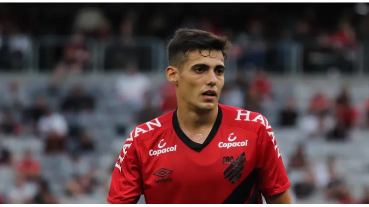 Leo Cittadini, do Athletico-PR, durante partida contra o Cascavel CR na Arena da Baixada pelo Paranaense 2020. Foto: Joao Vitor Rezende Borba/AGIF