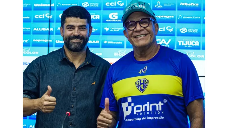 Foto: Jorge Luís Totti/Paysandu- Hélio já tem o seu primeiro reforço