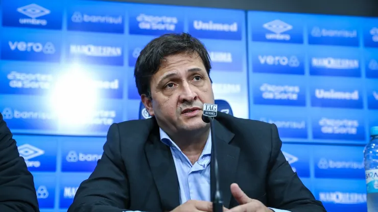 Imagem: Lucas Uebel/Grêmio/Divulgação - Guerra: presidente vai definir futuro de jogador do Grêmio