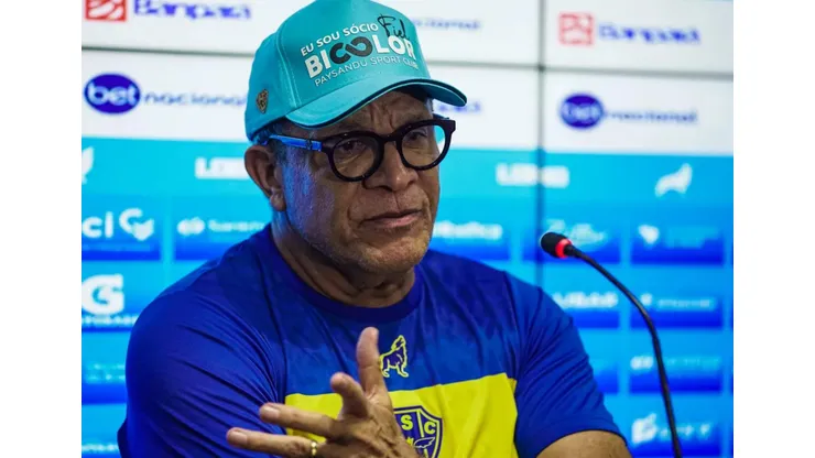Foto: Jorge Luís Totti/Paysandu- Hélio do Anjos fala sobre preferência em esquema ofensivo