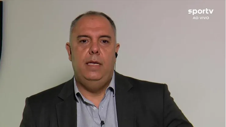 Marcos Braz, vice-presidente de futebol flamenguista