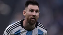 Catar - Doha - 18/12/2022 - COPA DO MUNDO 2022 FINAL, ARGENTINA X FRANCA - Messi jogador do Argentina comemora seu gol durante partida contra o Franca no estadio Lusail pelo campeonato Copa do Mundo 2022. Foto: Pedro Martins/AGIF