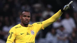 SP - SAO PAULO - 28/06/2023 - LIBERTADORES 2023, CORINTHIANS X LIVERPOOL - URU - Carlos Miguel goleiro do Corinthians durante partida contra o Liverpool - URU no estadio Arena Corinthians pelo campeonato Libertadores 2023. Foto: Ettore Chiereguini/AGIF