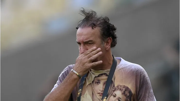 Photo by Mauro Pimentel – Pool/Getty Images - Cuca não aguentou protestos no Corinthians