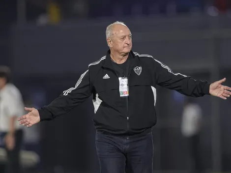 “Se olhar feio, já é cartão”; Felipão se irrita com expulsões do Atlético-MG contra o América