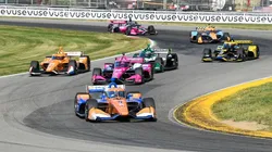 Dixon (à frente) é o maior vencedor de Mid-Ohio. Reprodução/Instagram oficial de Mid-Ohio Sports Car Course