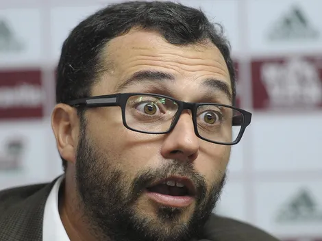 Presidente do Fluminense se justifica após xingar jornalista