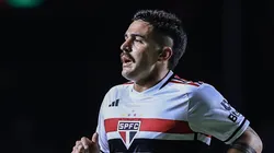 SP - SAO PAULO - 22/04/2023 - BRASILEIRO A 2023, SAO PAULO X AMERICA-MG - gabriel neves jogador do Sao Paulo durante partida contra o America-MG no estadio Morumbi pelo campeonato BRASILEIRO A 2023.