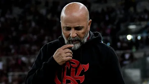 RJ - RIO DE JANEIRO - 11/06/2023 - BRASILEIRO A 2023, FLAMENGO X GREMIO - Jorge Sampaoli tecnico do Flamengo durante partida contra o Gremio no estadio Maracana pelo campeonato BRASILEIRO A 2023. Foto: Thiago Ribeiro/AGIF