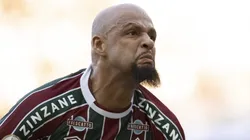 RJ - RIO DE JANEIRO - 04/06/2023 - BRASILEIRO A 2023, FLUMINENSE X BRAGANTINO - Felipe Melo jogador do Fluminense comemora seu gol durante partida contra o Bragantino no estadio Maracana pelo campeonato BRASILEIRO A 2023. Foto: Jorge Rodrigues/AGIF
