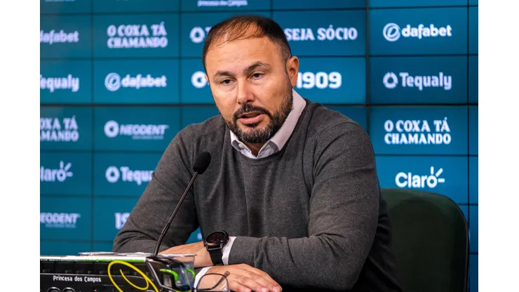 Divulgação/Coritiba - CEO do Coxa Carlos Amodeo busca salvar equipe na temporada