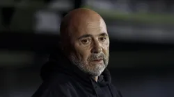 Photo by Ricardo Moreira/Getty Images - Jorge Sampaoli cobra a torcida do Flamengo