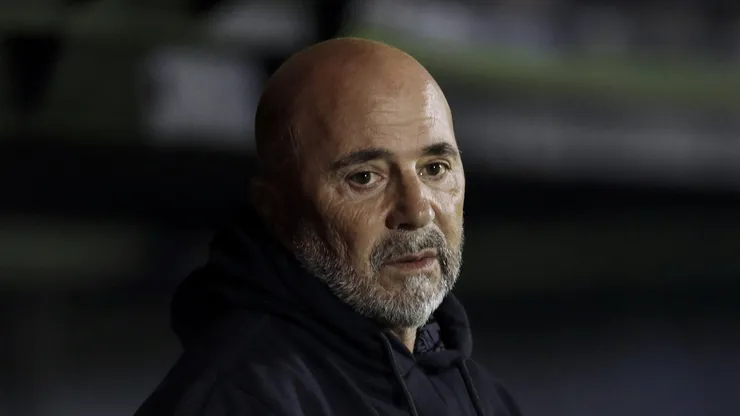 Photo by Ricardo Moreira/Getty Images - Jorge Sampaoli cobra a torcida do Flamengo