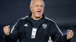 Foto: Reprodução das Redes Sociais do Galo - A primeira partida do técnico Felipão comandando o Atlético-MG, pela Libertadores