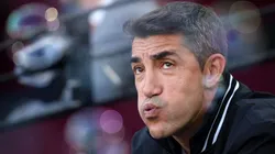 LONDON, ENGLAND - OCTOBER 01: Bruno Lage manager of Wolverhampton Wanderers during the Premier League match between West Ham United and Wolverhampton Wanderers at London Stadium on October 1, 2022 in London, United Kingdom. (Photo by Marc Atkins/Getty Images)