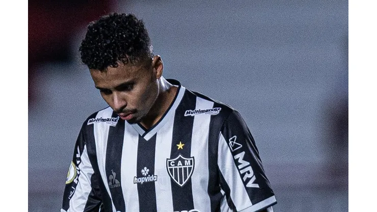 GO - Goiania - 17/10/2021 - BRASILEIRO A 2021 ATLETICO-GO X ATLETICO-MG - Allan jogador do Atletico-MG lamenta chance perdida durante partida contra o Atletico-GO no estadio Antonio Accioly pelo campeonato Brasileiro A 2021. Foto: Heber Gomes/AGIF