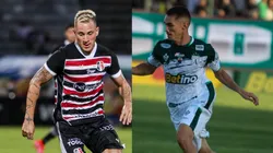 Santa Cruz Foto: Rafael Vieira/AGIF // Sousa Foto: Paulo Sérgio Souza Xavier/AGIF