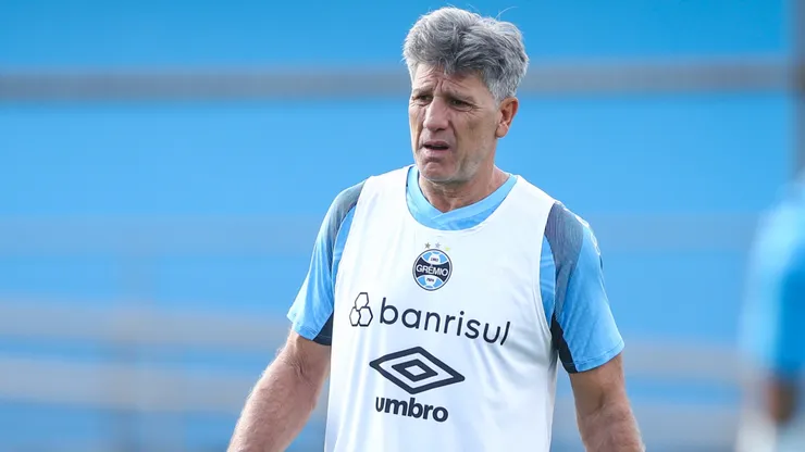 Foto: Lucas Uebel/Grêmio/Divulgação - Renato Portaluppi: Grêmio optou por dispensar jogador
