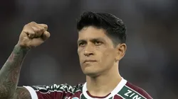 RJ - RIO DE JANEIRO - 27/06/2023 - LIBERTADORES 2023, FLUMINENSE X SPORTING CRISTAL - German Cano jogador do Fluminense durante partida contra o Sporting Cristal no estadio Maracana pelo campeonato Libertadores 2023. Foto: Jorge Rodrigues/AGIF