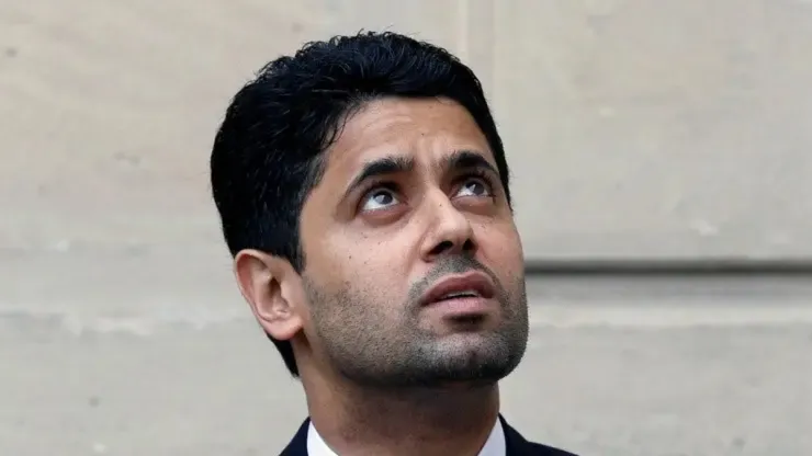 (Photo by Thierry Chesnot/Getty Image- Nasser Al-Khelaifi