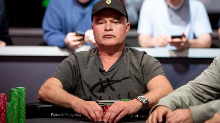 Sérgio Braga colocou o Brasil em mesa final da WSOP (Foto: Matthew Berglund/WSOP)