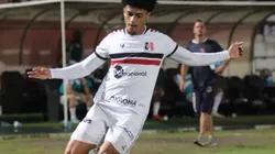 Foto: Evelyn Victoria/SCFC- Rhuan Rodrigues fala sobre ter ficado de fora do último jogo