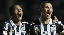 RJ - RIO DE JANEIRO - 14/05/2023 - BRASILEIRO A 2023, VASCO X SANTOS - Deivid Washington jogador do Santos comemora vitoria apos a partida contra o Vasco no estadio Sao Januario pelo campeonato BRASILEIRO A 2023. Foto: Jorge Rodrigues/AGIF