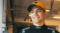 Palou durante o teste da McLaren na Hungria, no começo deste mês. Reprodução/Instagram oficial de Álex Palou