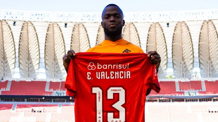 Foto Leandro Monks/Internacional/Divulgação - Enner Valencia: novo reforço do Colorado