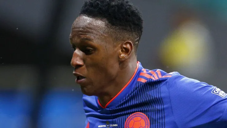 BA - Salvador - 15/06/2019 - Copa America 2019, Argentina x Colombia -Yerry Mina jogador do Colombia durante partida contra o Argentina no estadio Fonte Nova pelo campeonato Copa America 2019. Foto: Thiago Calil/AGIF