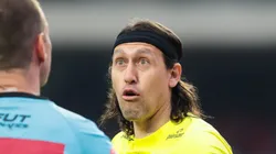 Foto: Marcello Zambrana/AGIF - Cássio tomou susto com as bombas