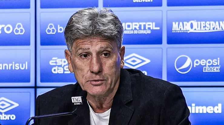 RS - PORTO ALEGRE - 22/06/2023 - BRASILEIRO A 2023, GREMIO X AMERICA-MG - Renato Portaluppi tecnico do Gremio em coletiva apos a partida contra o America-MG no estadio Arena do Gremio pelo campeonato BRASILEIRO A 2023. Foto: Maxi Franzoi/AGIF