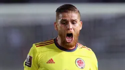 PUERTO ORDAZ, VENEZUELA - MARCH 29: Gustavo Cuellar of Colombia in action during the FIFA World Cup Qatar 2022 qualification match between Venezuela and Colombia at Estadio Cachamay on March 29, 2022 in Puerto Ordaz, Venezuela. (Photo by Edilzon Gamez/Getty Images)