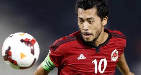 Foto: Reprodução/Twitter – Aos 42 anos, Rodrigo Tabata atua pelo Al-Sadd