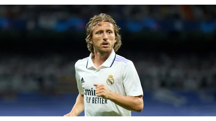 Luka Modric em ação pelo Real Madrid - Foto: Angel Martinez/Getty Images