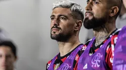 Foto: Abner Dourado/AGIF - Arrascaeta: uruguaio foi reserva contra o Santos