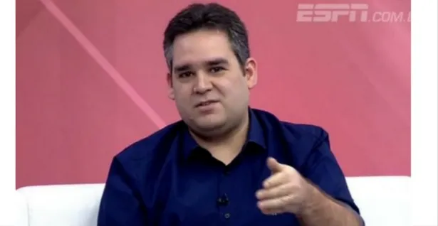 Leonardo Bertozzi, comentarista dos canais ESPN – Reprodução/Canais ESPN