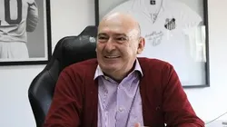 Ivan Storti/ Santos FC - Presidente é questionado pelos torcedores da equipe paulista